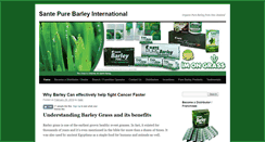 Desktop Screenshot of bestgreenbarley.com